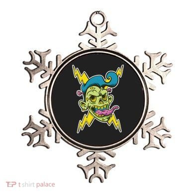 Electric Zombie Head Ornament