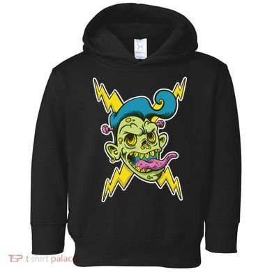 Electric Zombie Head Toddler Hoodie