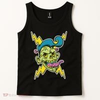 Electric Zombie Head Tank Top thumb 2