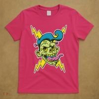 Electric Zombie Head T-Shirt thumb 5