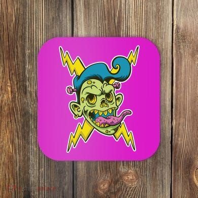 Electric Zombie Head Coaster