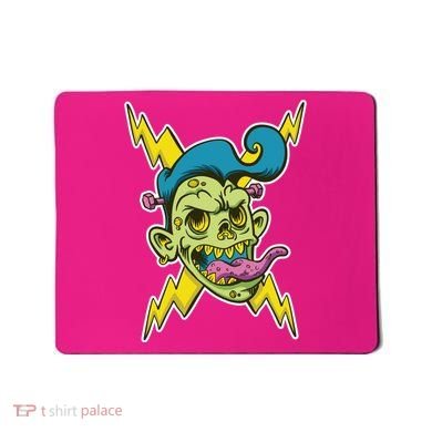 Electric Zombie Head Mousepad