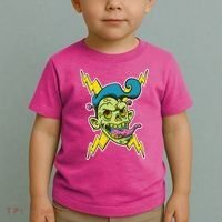 Electric Zombie Head Toddler T-Shirt thumb 2