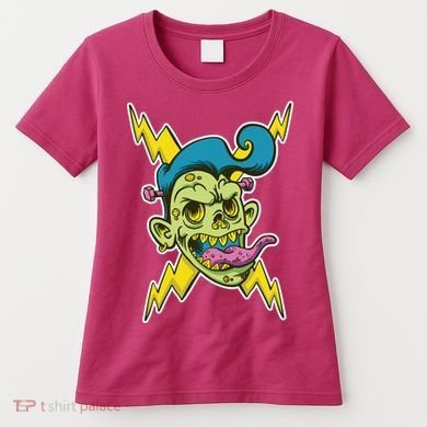 Electric Zombie Head Women's T-Shirt