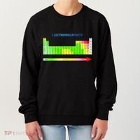 Electronegativity Values Periodic Table of Elements Women's Sweatshirt thumb 0