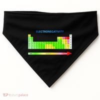 Electronegativity Values Periodic Table of Elements USA-Made Doggie Bandana thumb 0