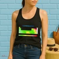 Electronegativity Values Periodic Table of Elements Women's Tank Top thumb 2