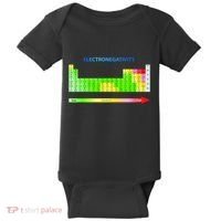 Electronegativity Values Periodic Table of Elements Baby Bodysuit thumb 0