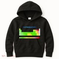 Electronegativity Values Periodic Table of Elements Kids Hoodie thumb 0