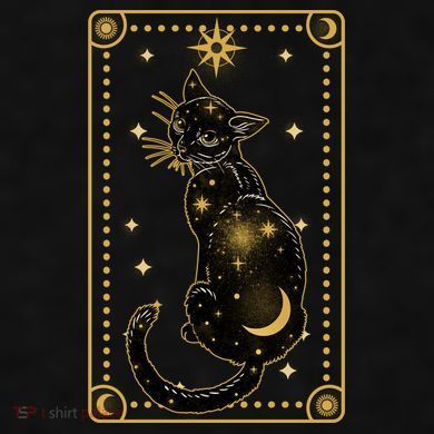 Elegant Galaxy Tarot Card Cat Ladies PosiCharge Tri-Blend Wicking Tank