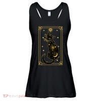 Elegant Galaxy Tarot Card Cat Ladies Essential Flowy Tank thumb 0