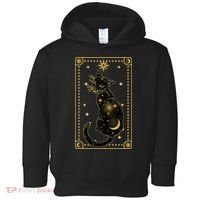 Elegant Galaxy Tarot Card Cat Toddler Hoodie thumb 0