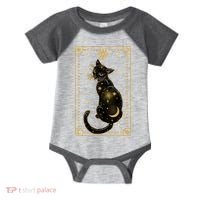 Elegant Galaxy Tarot Card Cat Infant Baby Jersey Bodysuit thumb 0