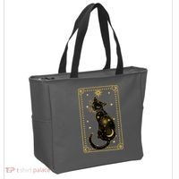 Elegant Galaxy Tarot Card Cat Tote Bag thumb 2
