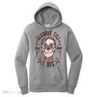 Elegant Till The Day I Die Skull Women's Hoodie thumb 0