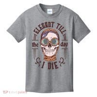 Elegant Till The Day I Die Skull Kids T-Shirt thumb 0