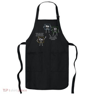 Element Funny Science Puns Apron
