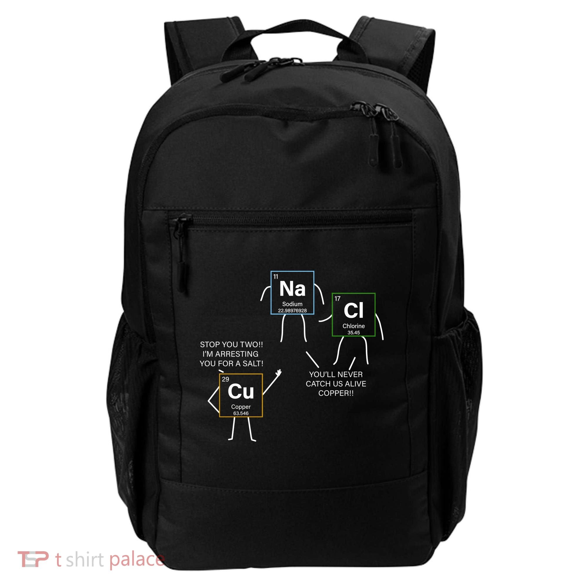 Element Funny Science Puns Backpack