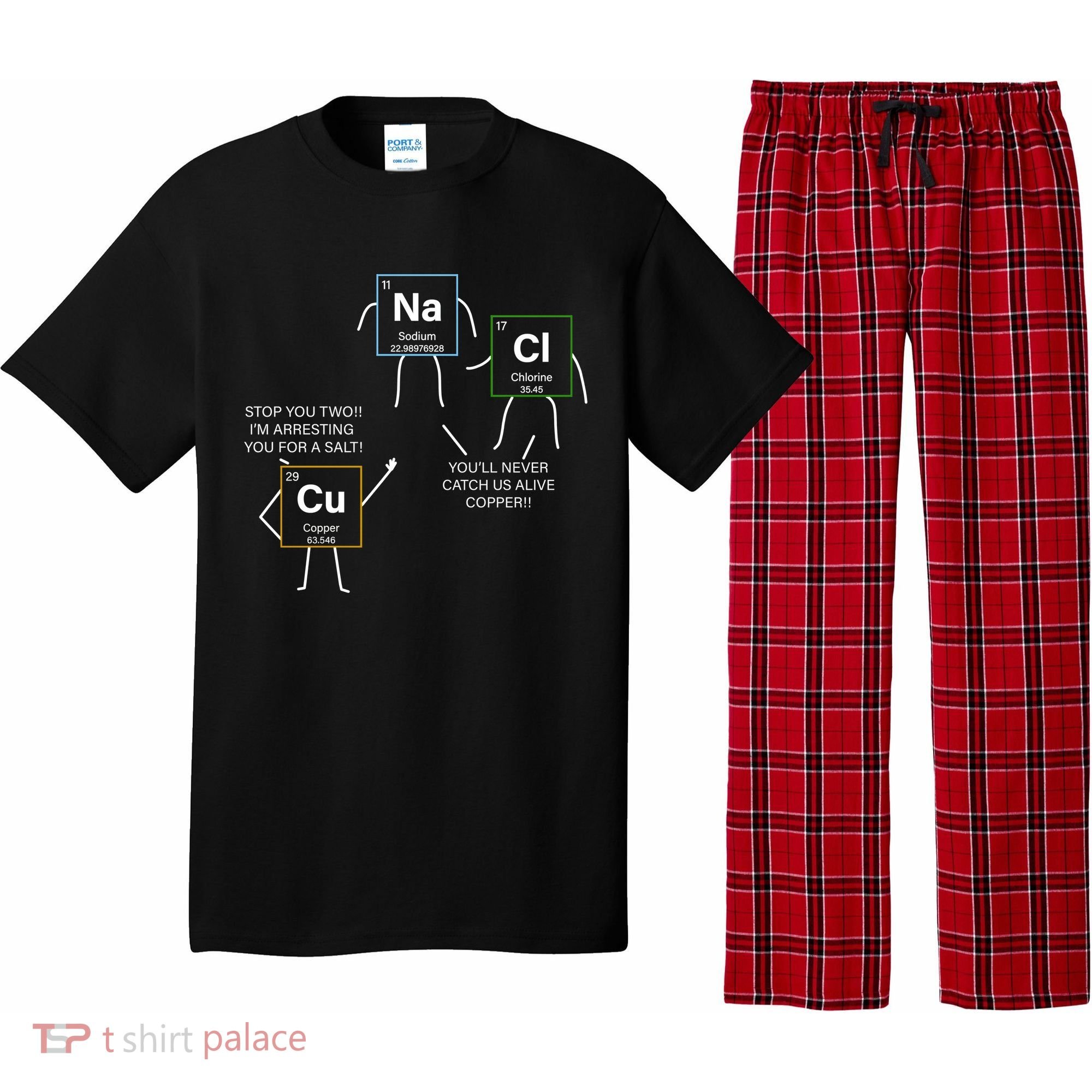 Element Funny Science Puns Pajama Set