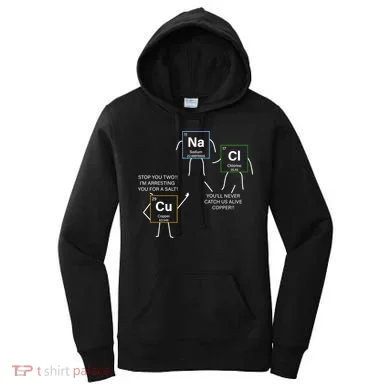 Element Funny Science Puns Women's Hoodie