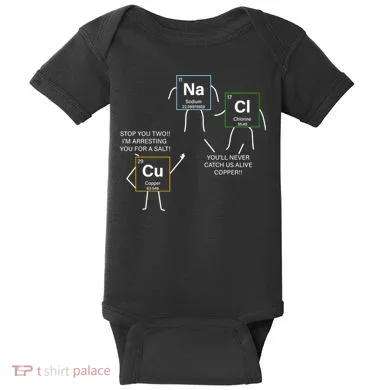 Element Funny Science Puns Baby Bodysuit