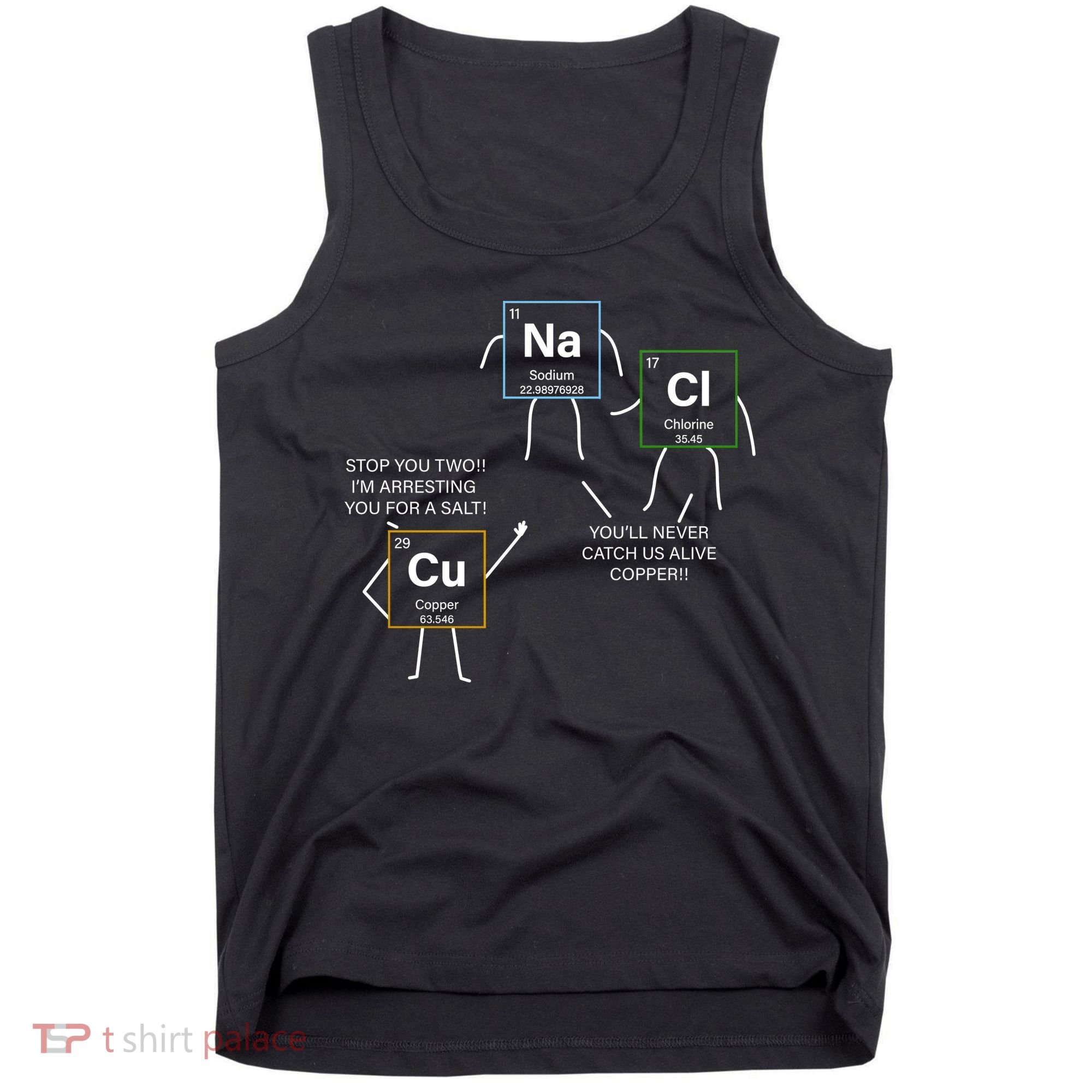 Element Funny Science Puns Tank Top