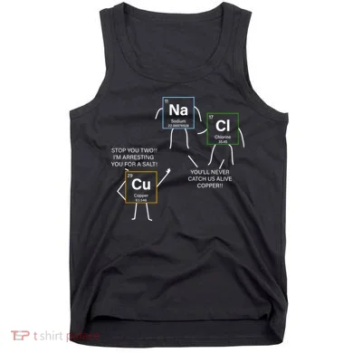 Element Funny Science Puns Tank Top