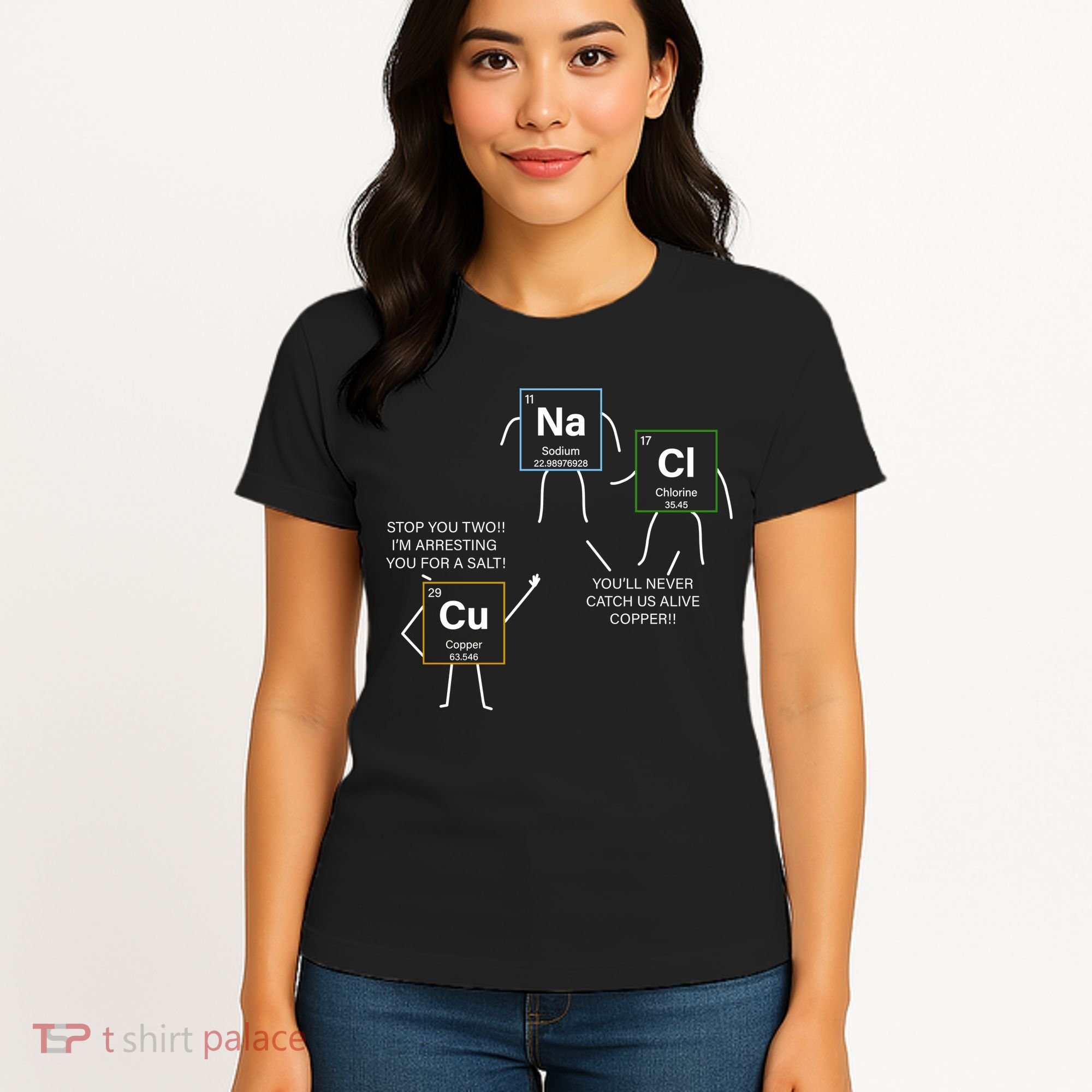 Element Funny Science Puns Women's T-Shirt