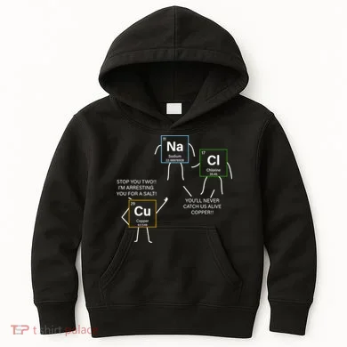 Element Funny Science Puns Kids Hoodie