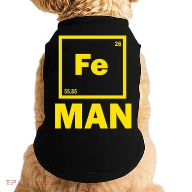 Element Of Iron Fe Doggie Tank