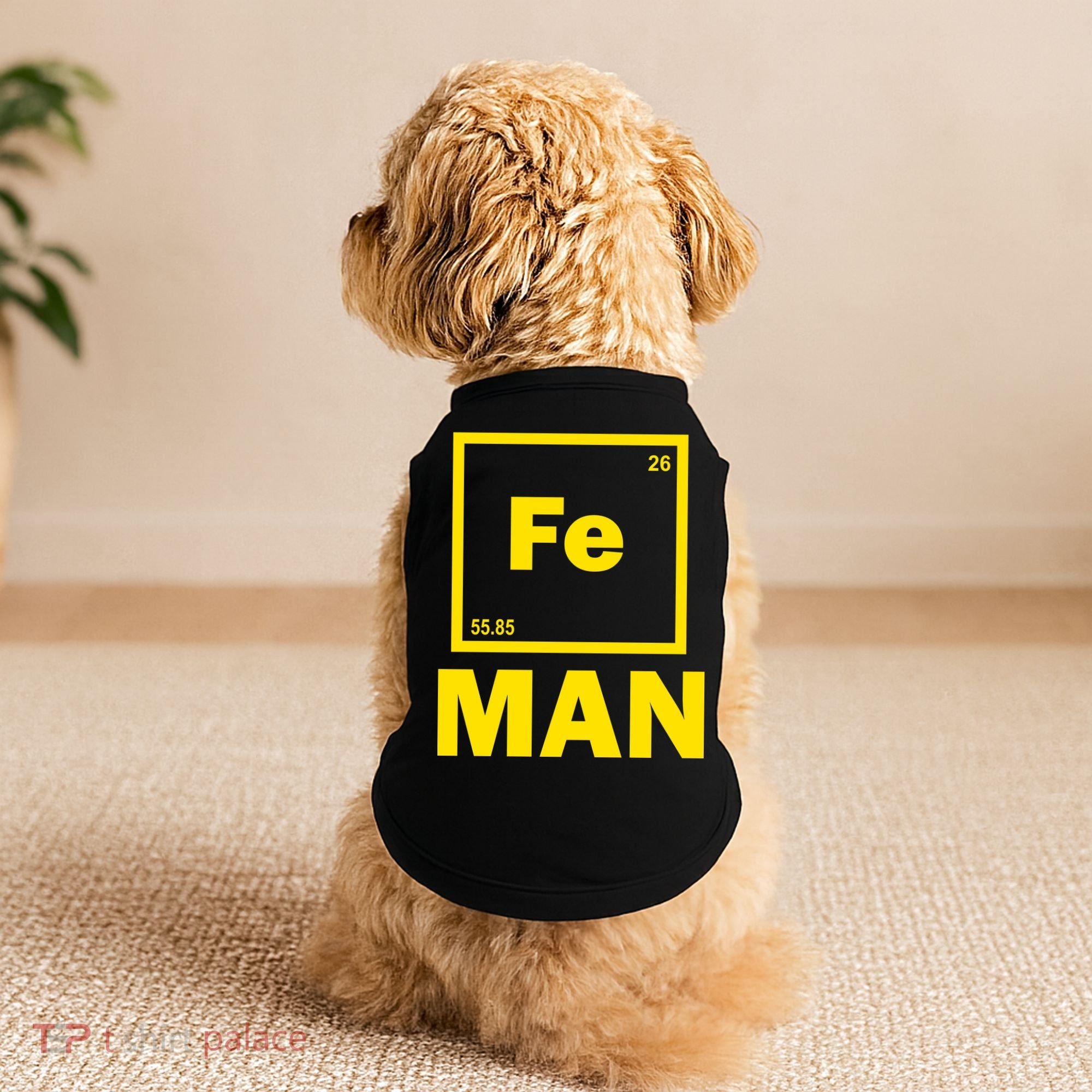 Element Of Iron Fe Doggie Tank