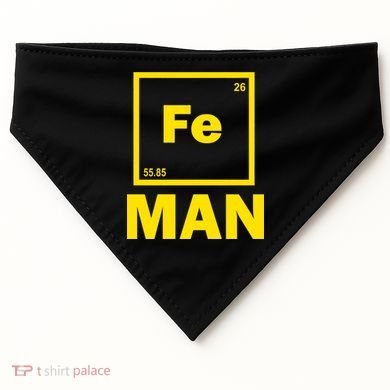 Element Of Iron Fe USA-Made Doggie Bandana