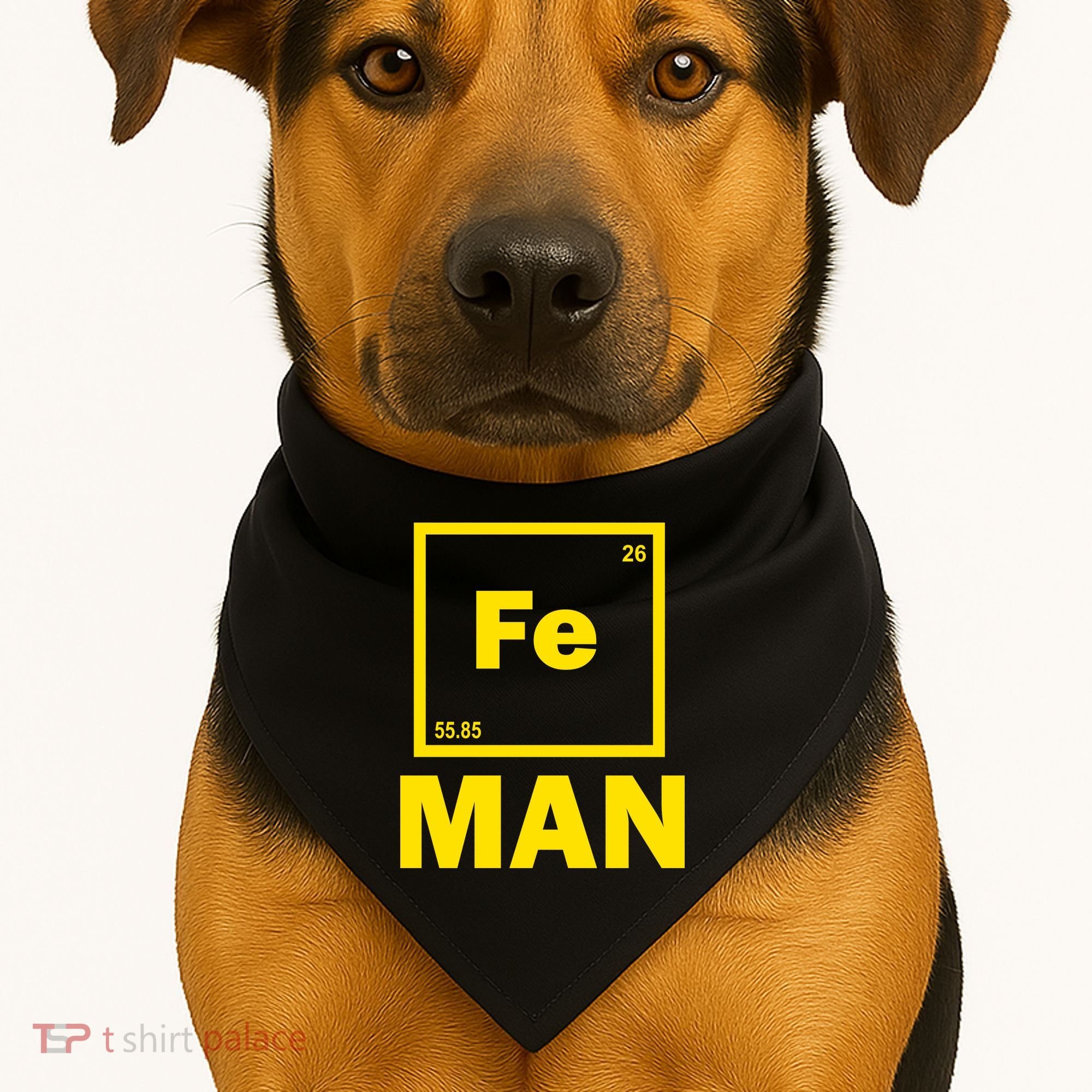 Element Of Iron Fe USA-Made Doggie Bandana
