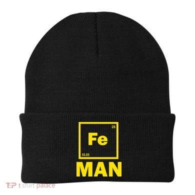 Element Of Iron Fe Beanie