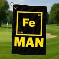 Element Of Iron Fe Golf Towel thumb 1