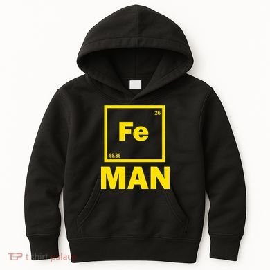 Element Of Iron Fe Kids Hoodie