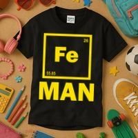Element Of Iron Fe Kids T-Shirt thumb 3