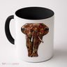 Elephant African Pattern Coffee Mug