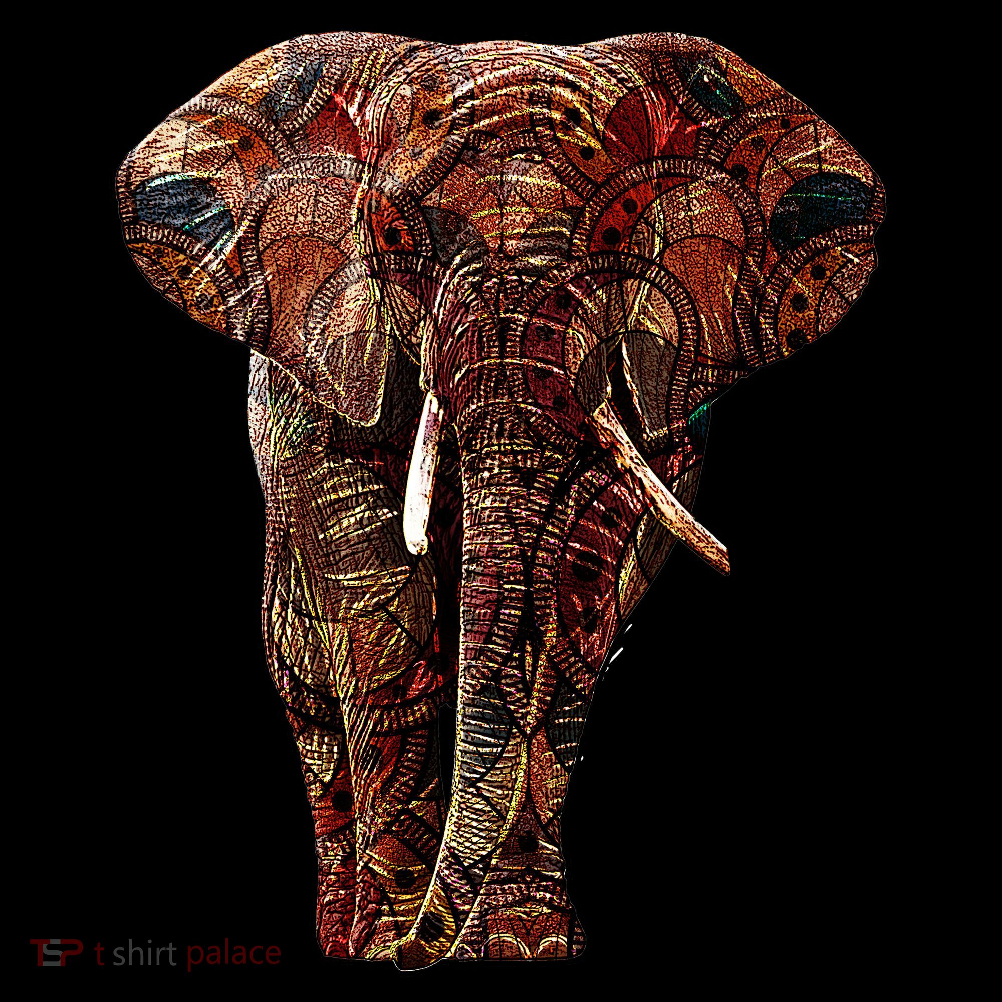 Elephant African Pattern Coffee Mug