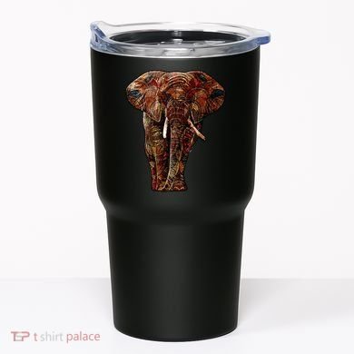 Elephant African Pattern Tumbler