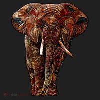 Elephant African Pattern Tumbler thumb 3
