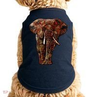 Elephant African Pattern Doggie Tank thumb 0