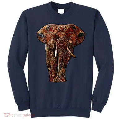 Elephant African Pattern Sweatshirt