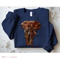 Elephant African Pattern Sweatshirt thumb 2