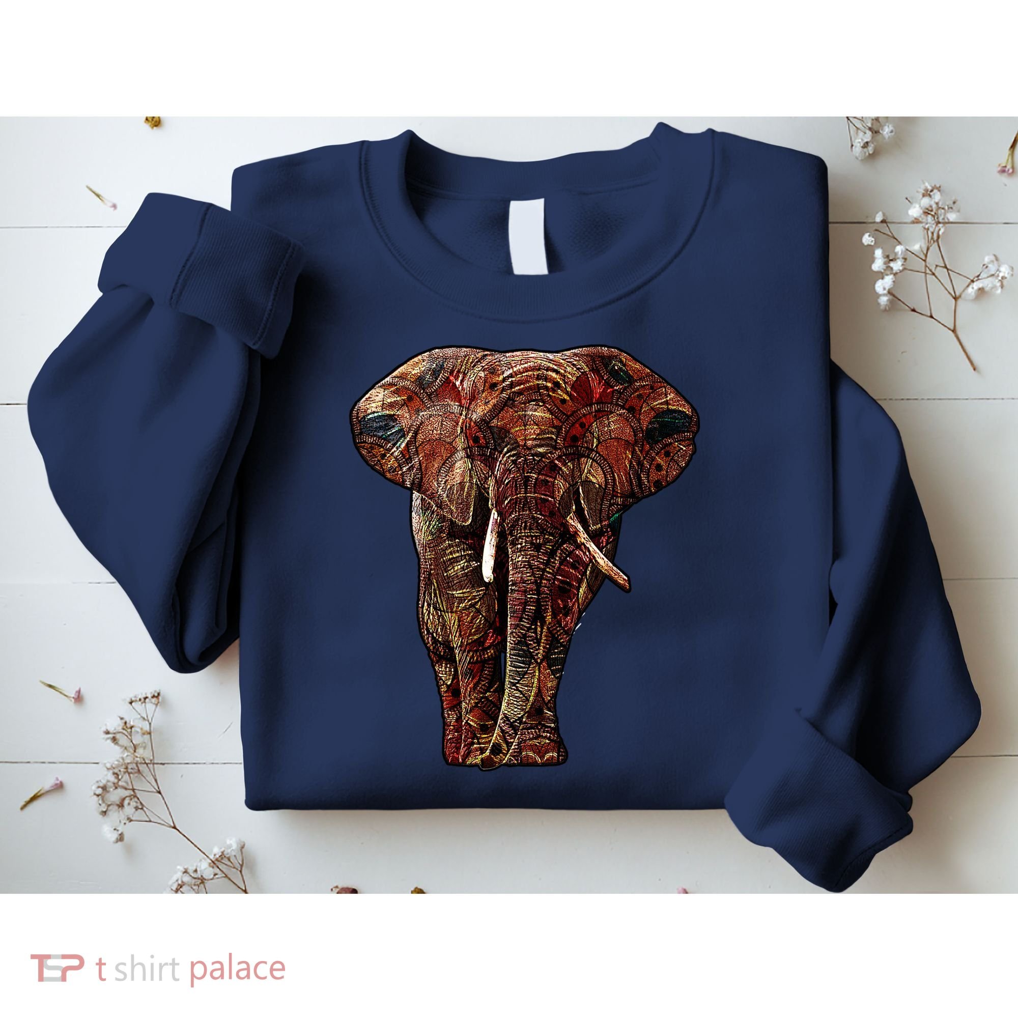 Elephant African Pattern Sweatshirt