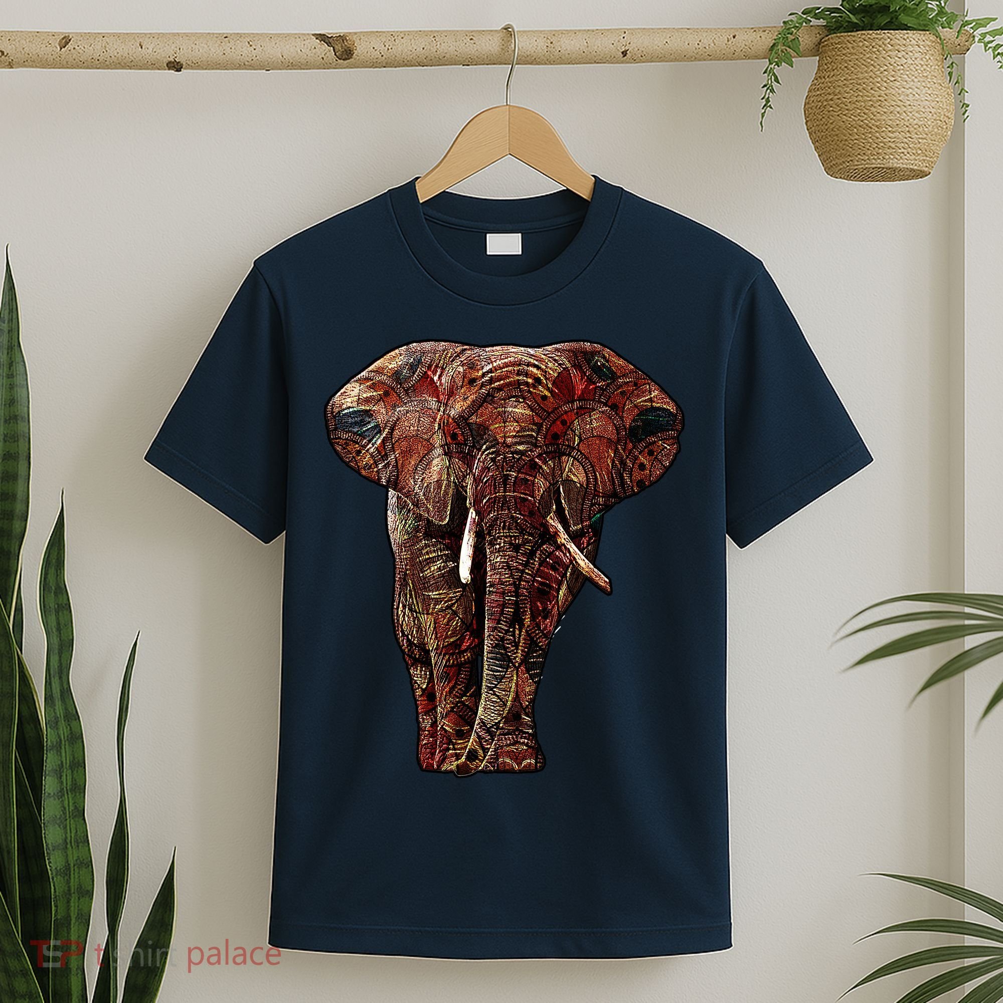 Elephant African Pattern T-Shirt