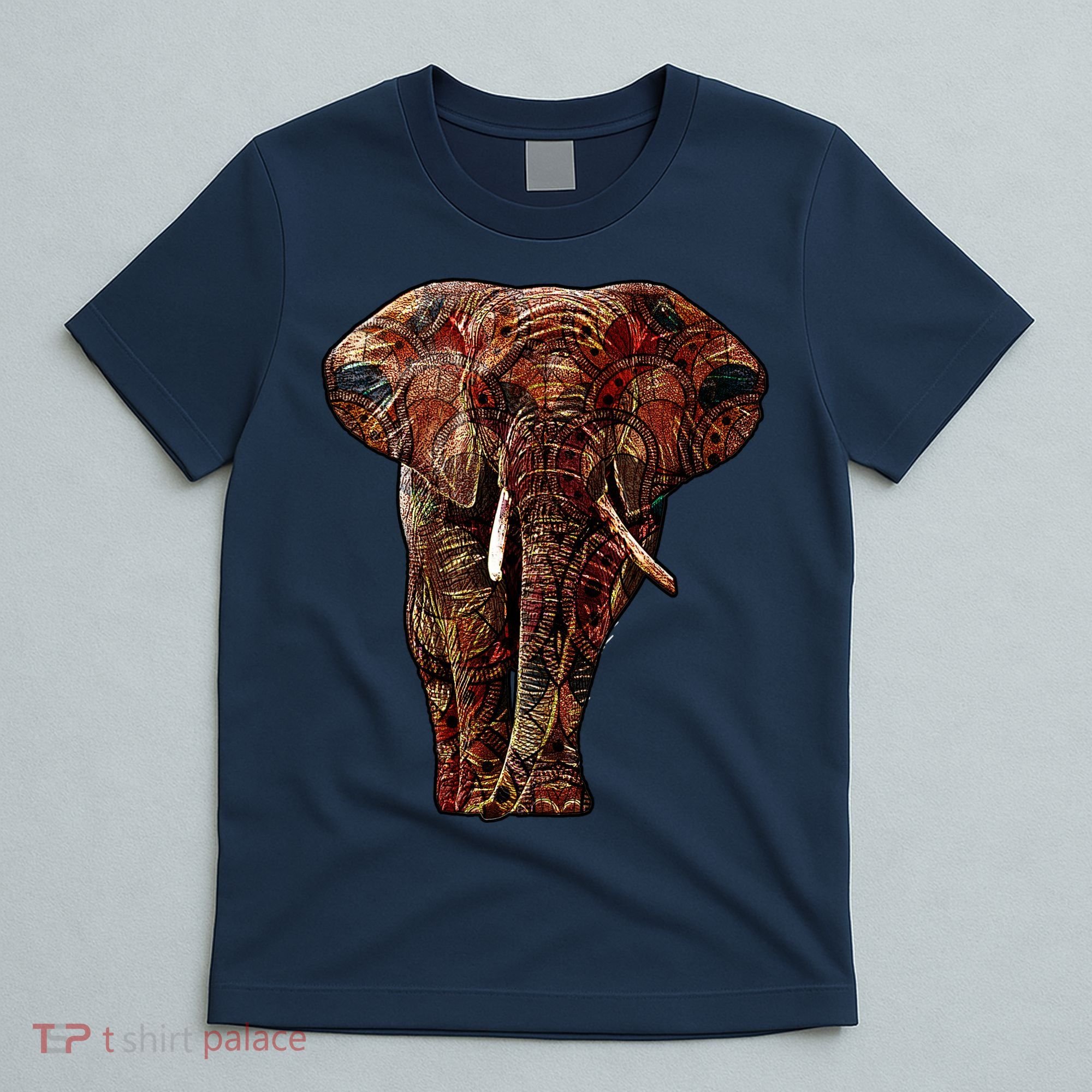 Elephant African Pattern T-Shirt