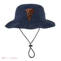 Elephant African Pattern Bucket Hat thumb 0