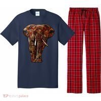 Elephant African Pattern Pajama Set thumb 0