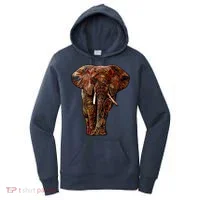 Elephant African Pattern Women's Hoodie thumb 0